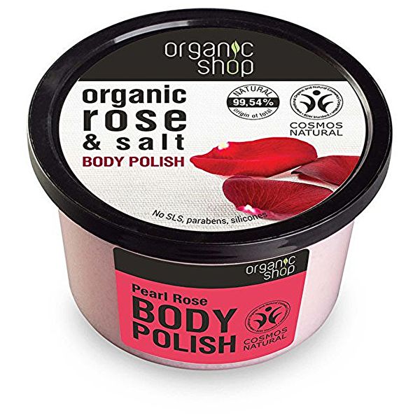 Roze Parel Bodyscrub 250 ml - ORGANIC SHOP