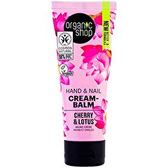 Comprar ORGANIC SHOP Creme para Mãos e Unhas Cereja e Lótus 75 ml De De 3,45€