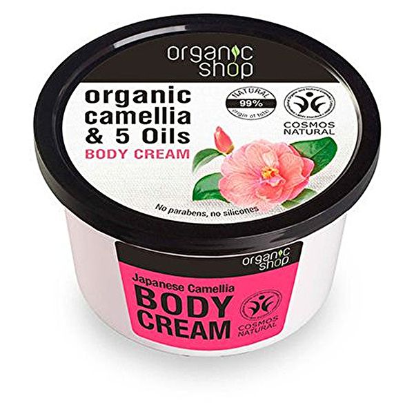 Japanese Camellia Body Cream 250 ml - ORGANIC SHOP