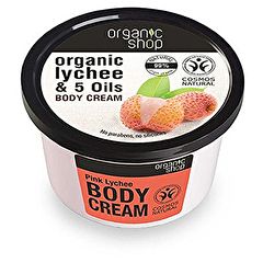 Buy ORGANIC SHOP Pink Lychee Body Cream 250 ml From From 4,59€