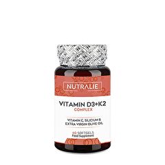 Comprar NUTRALIE COMPLEXO VITAMINA D3+K2 60 cápsulas Por 20,90€