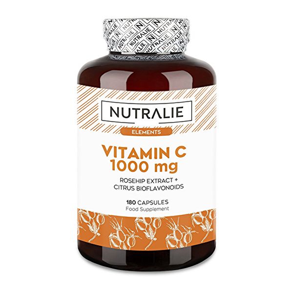 C-VITAMIN 1000 MG 180 kapslar - NUTRALIE