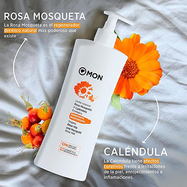 Rosehip and Calendula body milk 500ml - MON Img 2