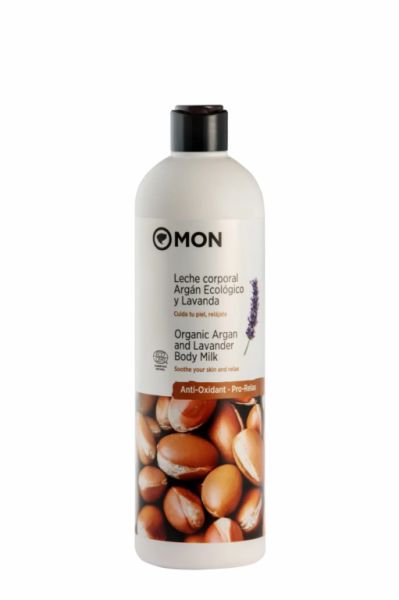 Lait corporel Argan et Lavande Bio 500 ml - MON