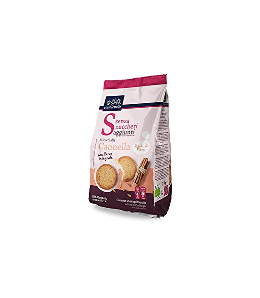 Sugar-Free Cinnamon Spelled Cookies Sotto 250 g