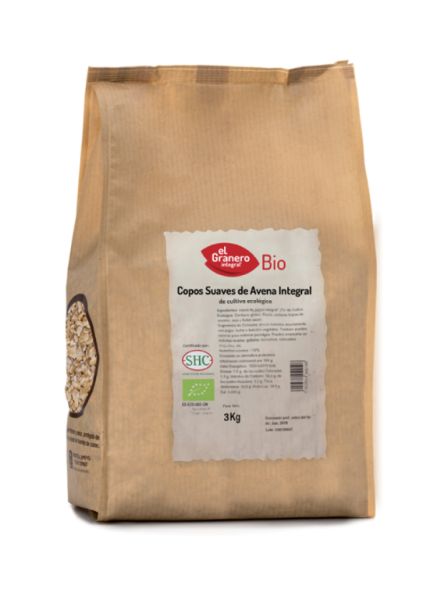 Copos de Avena Suaves Integrales 3 kg