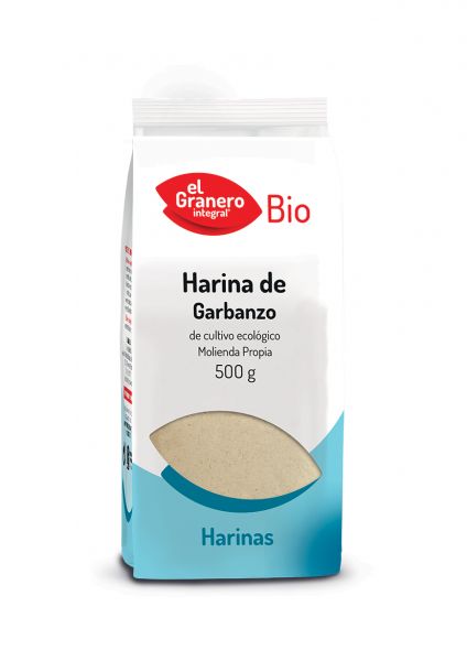 Farinha de Grão de Bico Orgânica 500 g