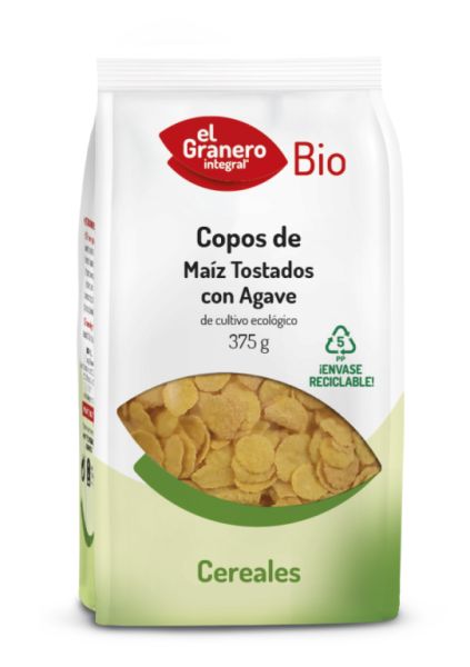 Copos de Maíz Tostado con Agave Bio 300 g