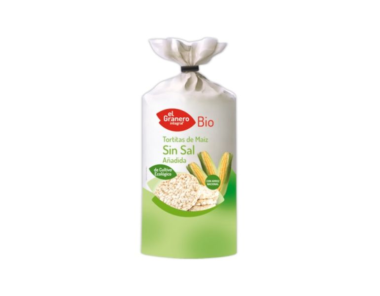 Coquetes de Blat de moro sense sal Bio 110 g