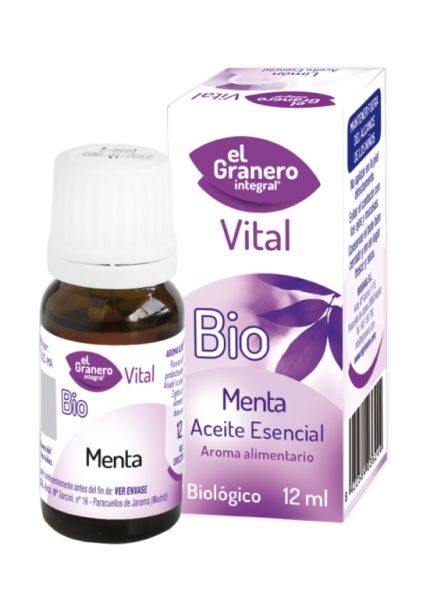 Óleo Essencial de Menta Orgânico 12 ml