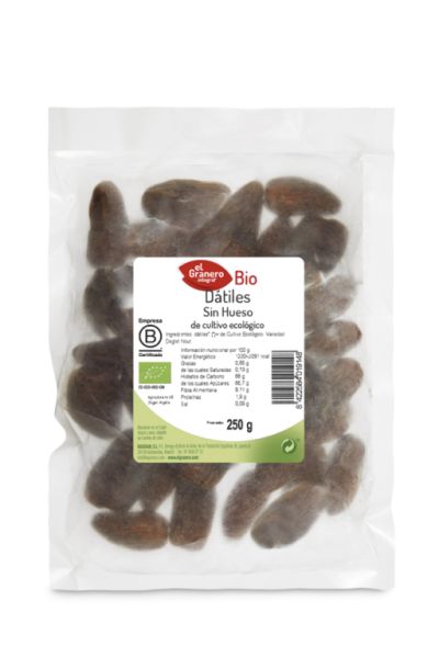 Organic Pitted Dates 250 g - El Granero Integral