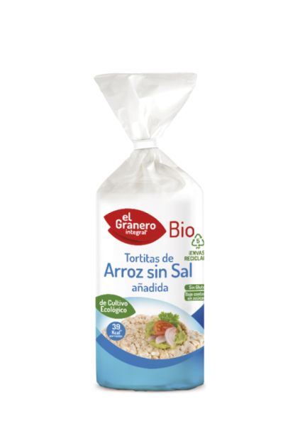 Galettes de Riz Sans Sel Bio 115 g