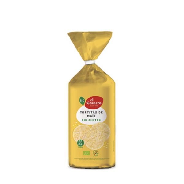 EKOLOGISKA GLUTENFRI MAJSKAKOR 130 g