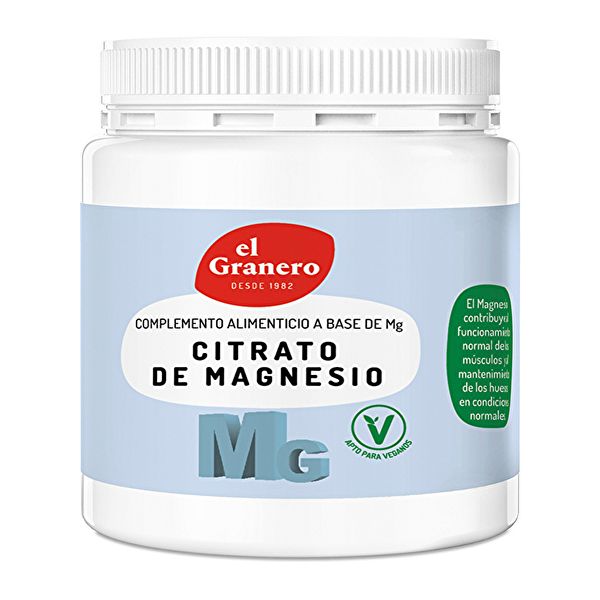 CITRAC DE MAGNESI POT 250 g - El Granero Integral