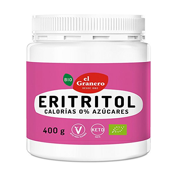 Eritritol Orgânico 400 g - El Granero Integral