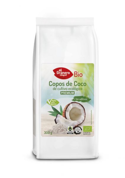 Bio-Kokosflocken 300 g - El Granero Integral