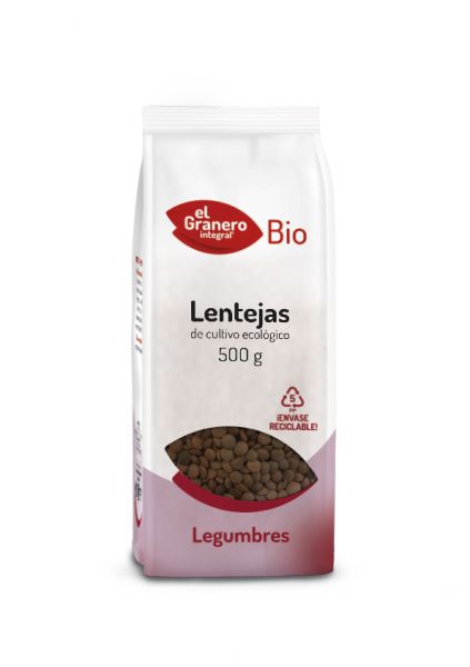 Llenties Biològiques 500 g - El Granero Integral