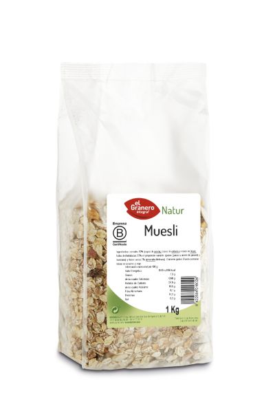 Muesli 1 kg no biològic - El Granero Integral