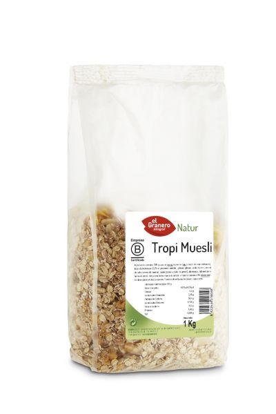 Tropi-Muesli 1 kg - El Granero Integral