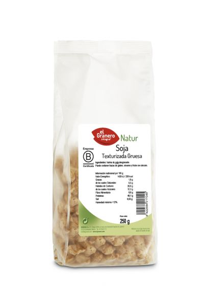 Coarse Textured Soybeans 250 g - El Granero Integral