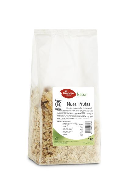 Muesli 10 Frutas 1 kg - El Granero Integral