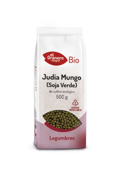 Biologische Mungboon (Groene Soja) 500 g