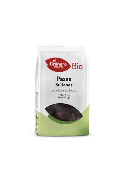 Bio-Sultaninen-Rosinen 250 g - El Granero Integral