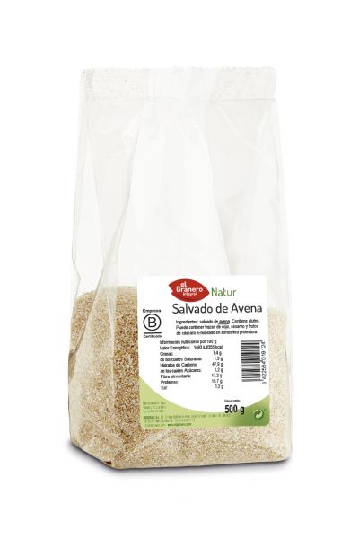 Crusca d'Avena 500 g - El Granero Integral