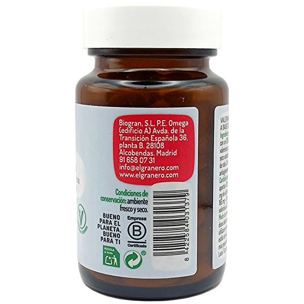 Valeriaan 75 tabletten 630 mg - El Granero Integral Img 2