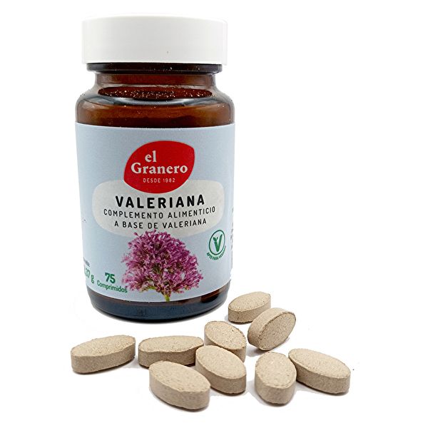 Valeriaan 75 tabletten 630 mg - El Granero Integral Img 4