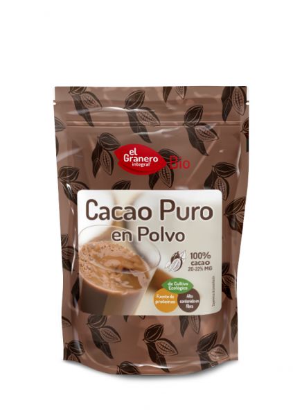 Cacao en poudre biologique 20-22% de matières grasses 250 g