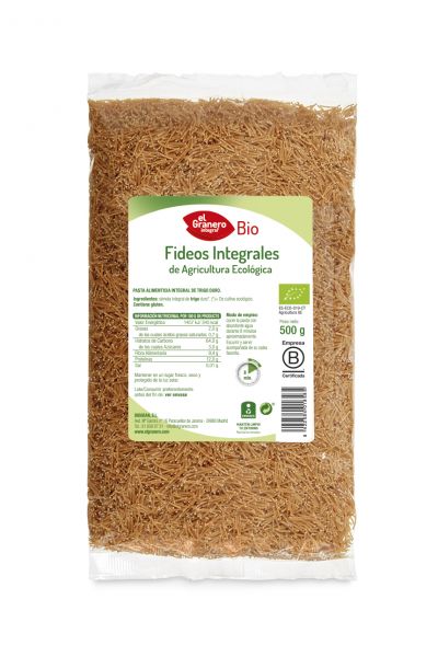 Biologische Fijne Hele Noedels 500 g