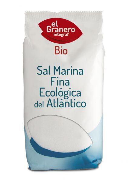 Organic Fine Sea Salt 1 kg from the Atlantic