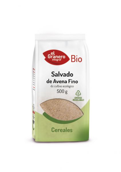 Bio Feine Haferkleie 500 g - El Granero Integral