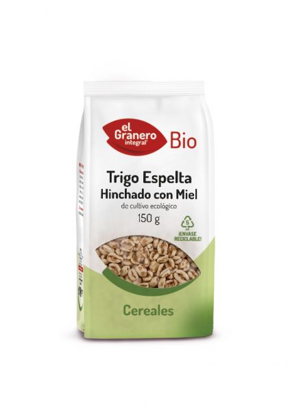 Blat Espelta Inflat amb Mel 150 g