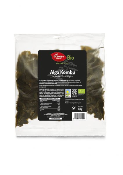 Alga Kombu Bio 50 g - El Granero Integral