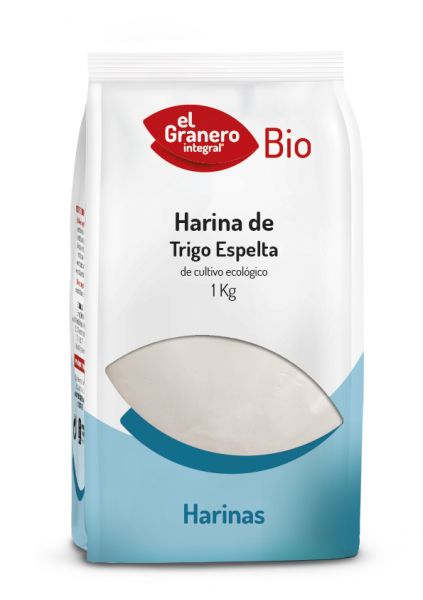 Farinha de Espelta Branca Biológica 1 kg com Glúten