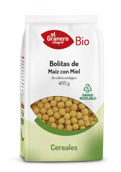 Boletes de Blat de moro amb Mel Bio 400 g