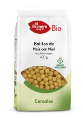 Buy El Granero Integral Corn Balls with Organic Honey 400 g By 3,79€