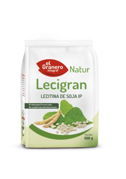 Lecitina de Soja IP no GMO con Gluten 500 g