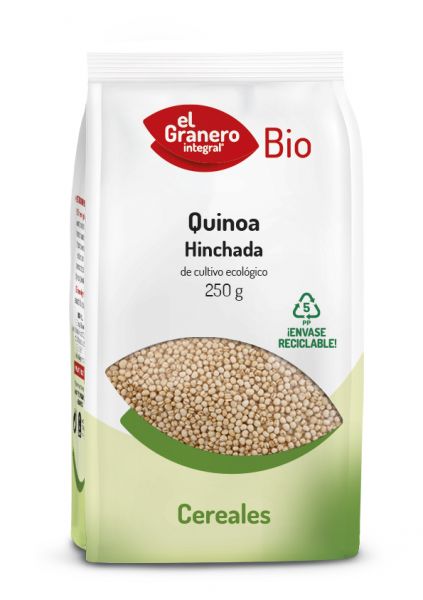 Bio gepufftes Quinoa 250 g - El Granero Integral