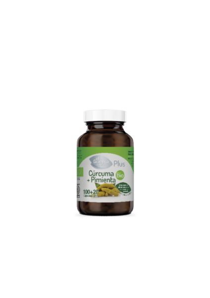 Curcuma + Pebre Bio 440 mg 100+20 càpsules