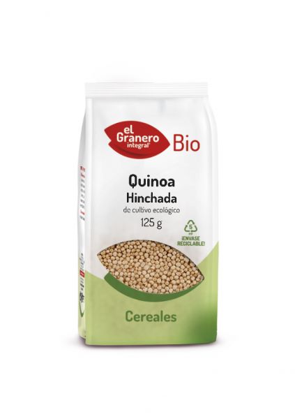 Bio gepufftes Quinoa 125 g - El Granero Integral