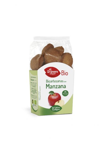 Galletas Artesanas con Manzana Bio 250 g