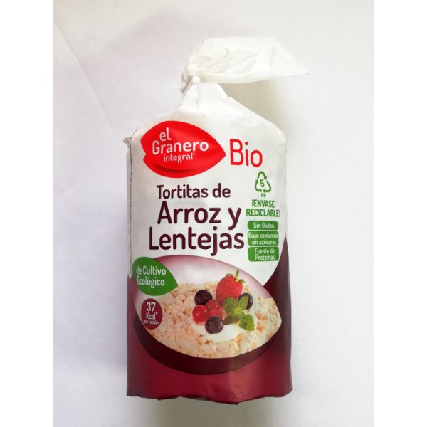 Coquetes d'Arròs i Llenties Bio 115 g Img 2