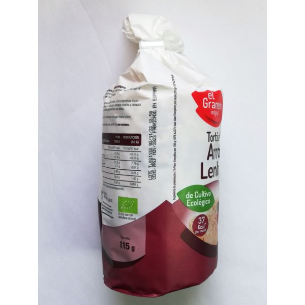 Crêpes au Riz et Lentilles Bio 115 g Img 3