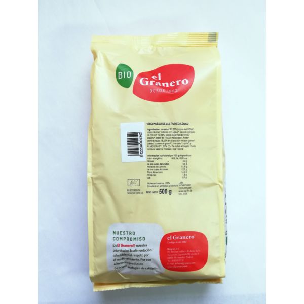 Muesli de Fibra Orgânica 500 g Img 6