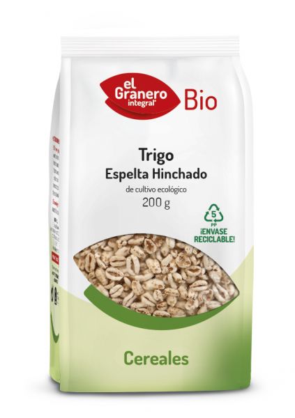 Blat Espelta Inflat Bio 200 g - El Granero Integral