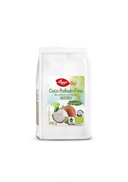 Coco Rallado Fino  Bio 200 g - El Granero Integral