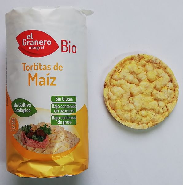 Corn Pancakes with Organic Salt 110 g Img 2